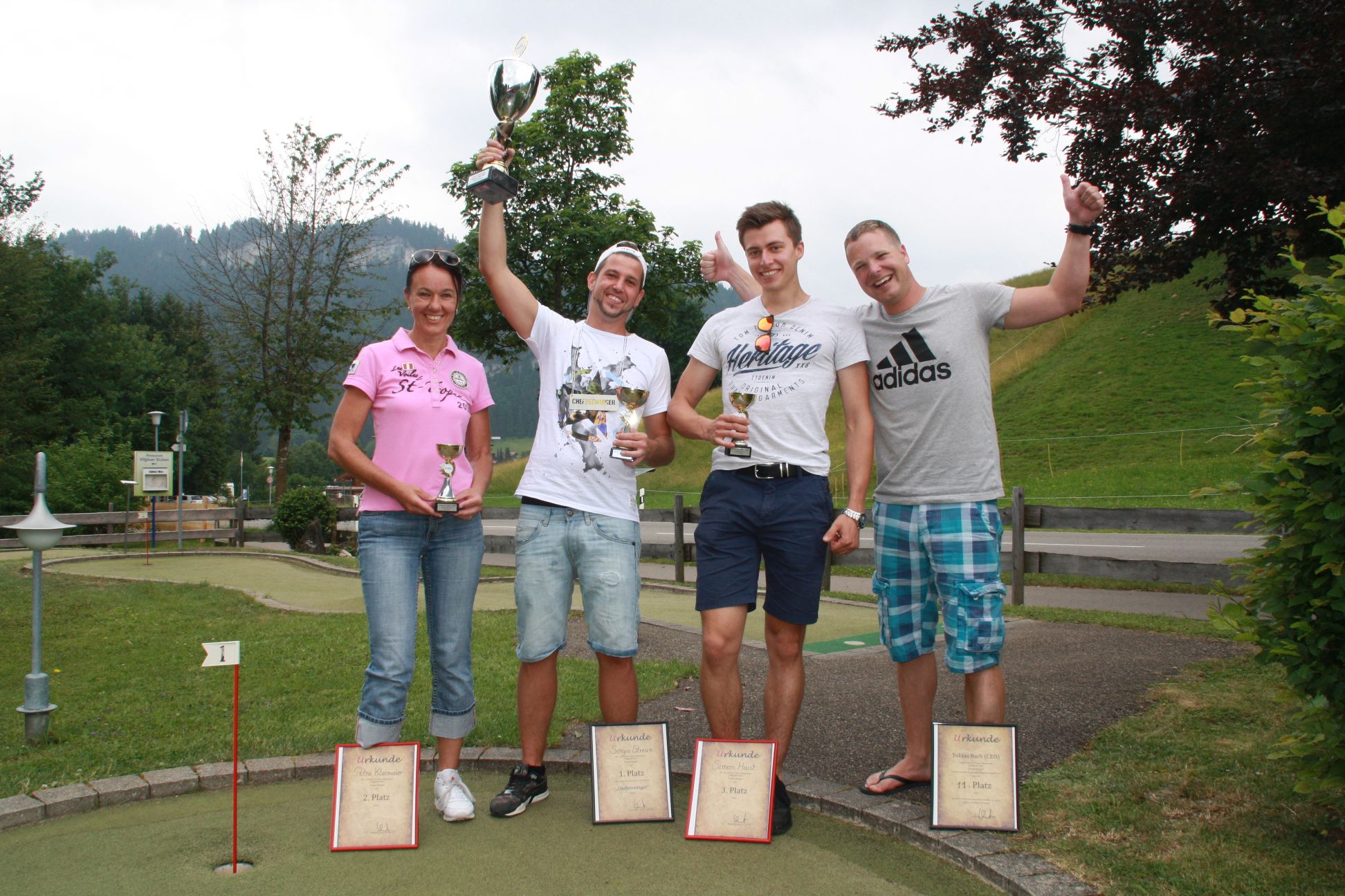 »Schlag den Chef« Sommerevent