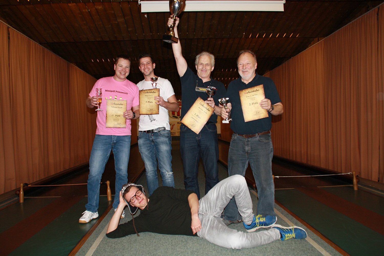 »Schlag den Chef« Winterevent