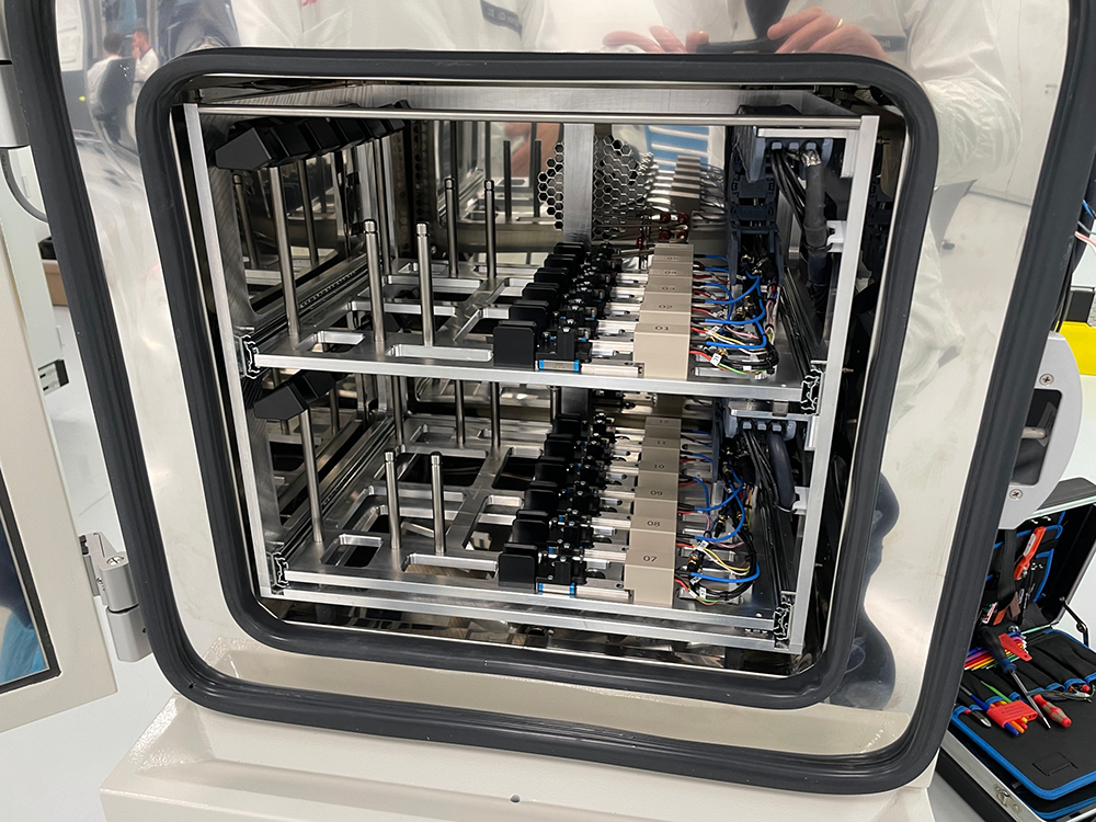 Technische Details einer industriellen Sondermaschine von KonTec Engineering